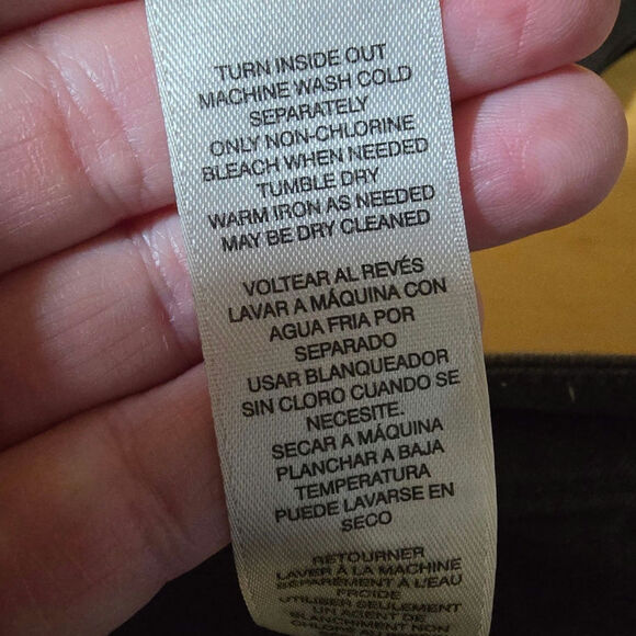 Chico Brown Denim Straight Leg Platinum Jegging Chico Size 1, US Size 12 - Picture 6 of 6